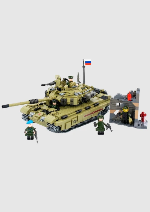 Купить конструктор российский боевой танк «владимир» 1220 деталей в интернет-магазине ArmRus по выгодной цене. - изображение 1