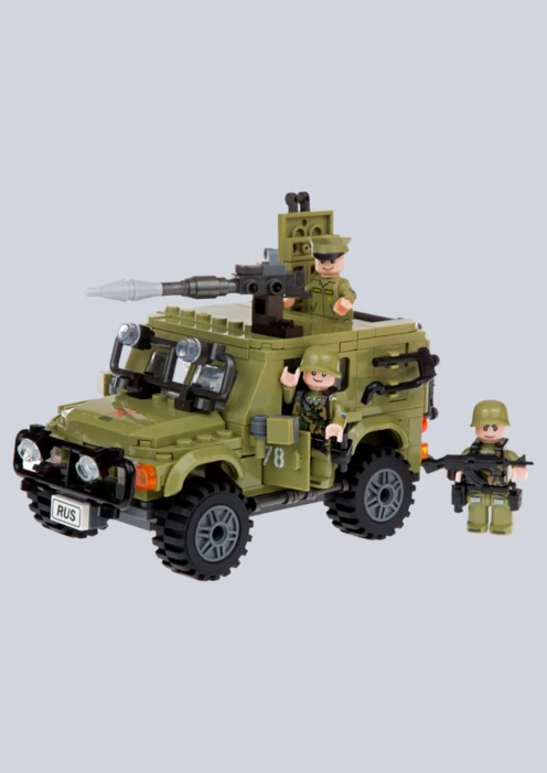 Купить игрушка-конструктор военный внедорожник «армия россии» 497 деталей в интернет-магазине ArmRus по выгодной цене. - изображение 5