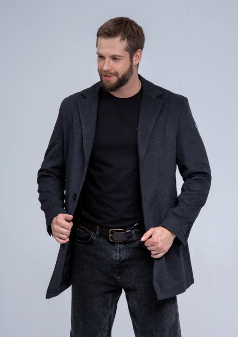 Купить пальто утепленное мужское «армия россии» со съемным капюшоном в интернет-магазине ArmRus по выгодной цене. - изображение 3