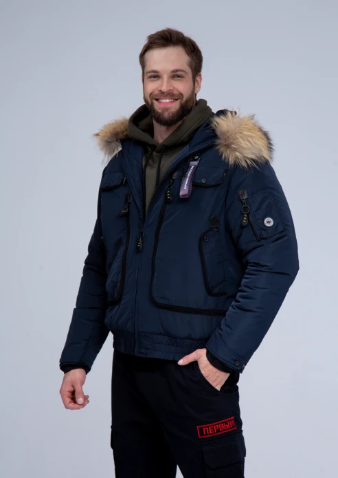 Купить куртка-пилот «армия россии» синяя в интернет-магазине ArmRus по выгодной цене. - изображение 5