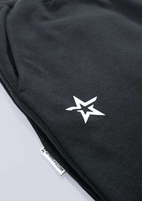 Купить брюки мужские «звезда» черные с манжетами в интернет-магазине ArmRus по выгодной цене. - изображение 4
