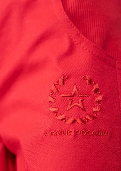 Купить брюки для девочки «армия россии» красные в интернет-магазине ArmRus по выгодной цене. - изображение 3