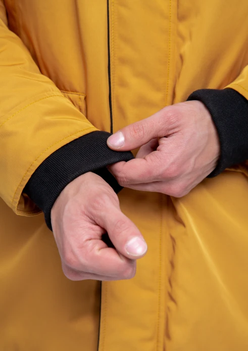 Купить куртка-парка утепленная мужская «армия россии» желтая в интернет-магазине ArmRus по выгодной цене. - изображение 15