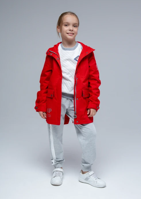 Купить куртка-парка детская «от победы к победам» красная в интернет-магазине ArmRus по выгодной цене. - изображение 21