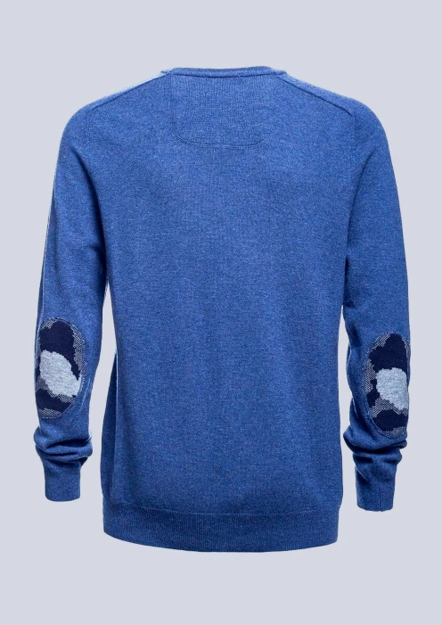 Купить джемпер мужской синий в интернет-магазине ArmRus по выгодной цене. - изображение 2