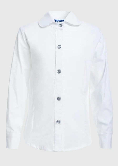 Купить блузка для девочки «армия россии» белая в интернет-магазине ArmRus по выгодной цене. - изображение 1