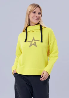 Толстовка женская «Звезда» желтый: купить в интернет-магазине «Армия России