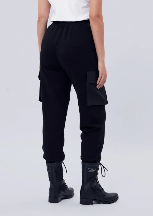 Купить брюки-карго женские «армия» черные в Москве с доставкой по РФ - изображение 8