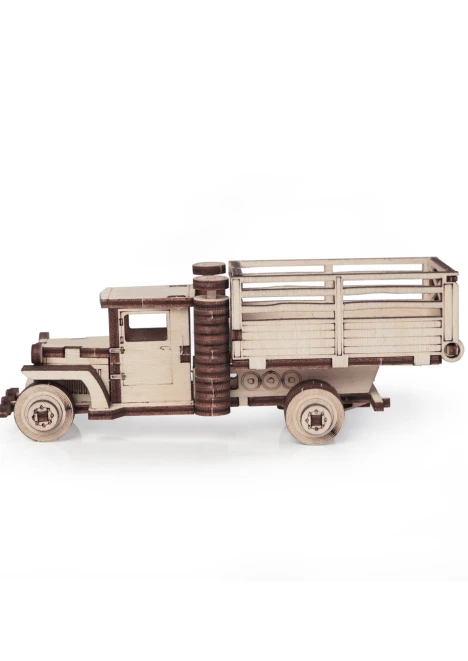 Купить конструктор из дерева (советский грузовик зис 5вб с кузовом) в интернет-магазине ArmRus по выгодной цене. - изображение 3