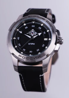  Часы «Штурм» кварцевые черные: купить в интернет-магазине «Армия России