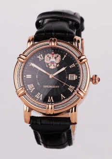 Часы «Президент» механические черные: купить в интернет-магазине «Армия России