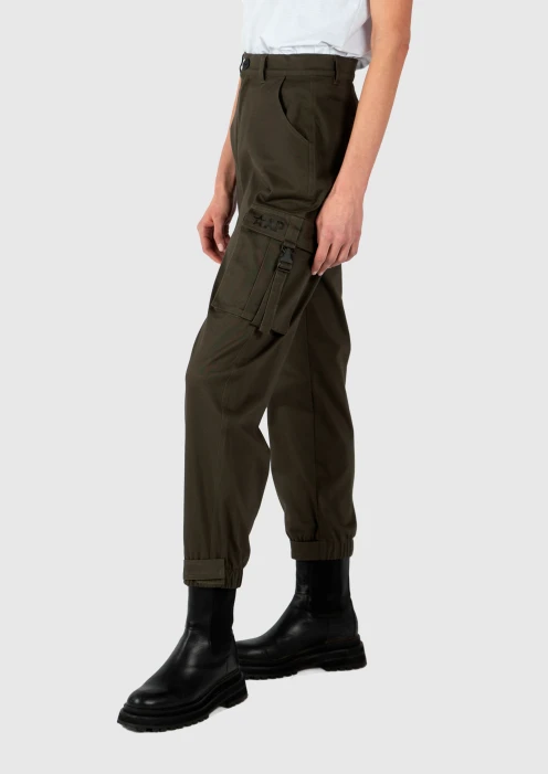 Купить брюки-карго женские «армия россии» хаки в Москве с доставкой по РФ - изображение 3