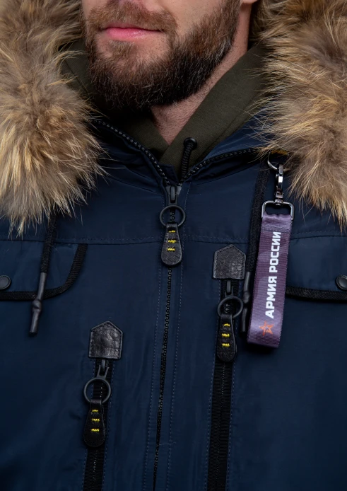 Купить куртка-пилот «армия россии» синяя в интернет-магазине ArmRus по выгодной цене. - изображение 7
