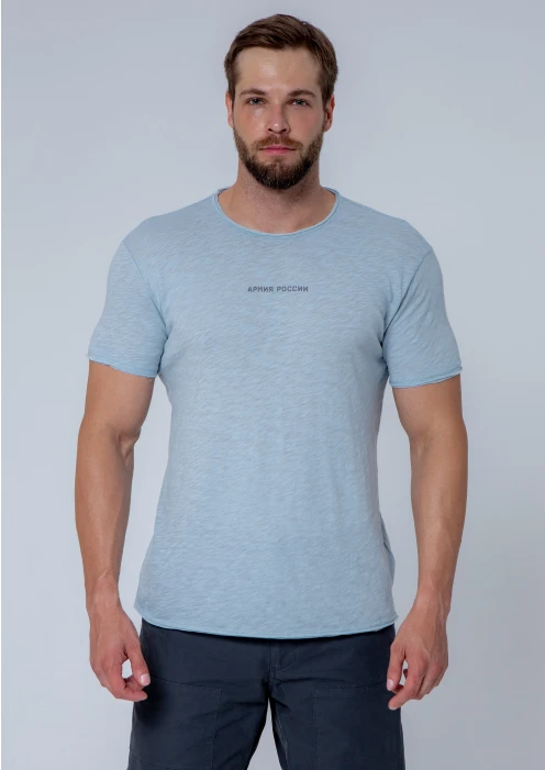 Купить футболка «армия россии» винтажно-синяя в интернет-магазине ArmRus по выгодной цене. - изображение 1