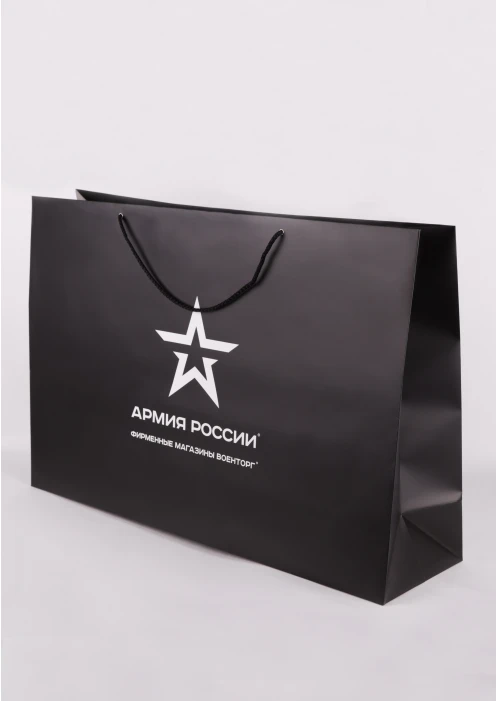Купить пакет подарочный «армия россии» 750х500х200 мм в интернет-магазине ArmRus по выгодной цене. - изображение 1