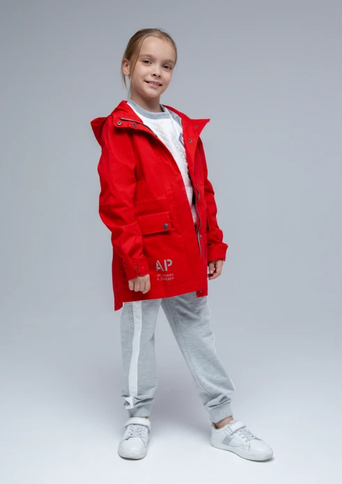 Купить куртка-парка детская «от победы к победам» красная в интернет-магазине ArmRus по выгодной цене. - изображение 20