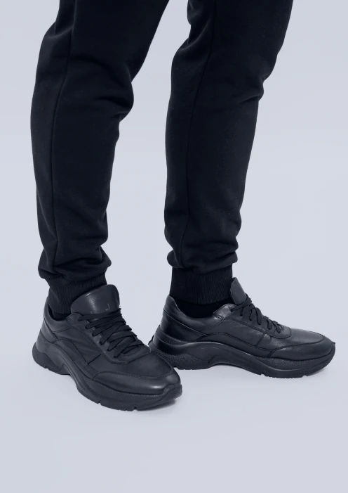 Купить брюки трикотажные «армия россии» черные с карманом карго в интернет-магазине ArmRus по выгодной цене. - изображение 8
