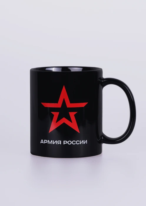 Купить кружка керамическая «армия россии» 330 мл черная в интернет-магазине ArmRus по выгодной цене. - изображение 2