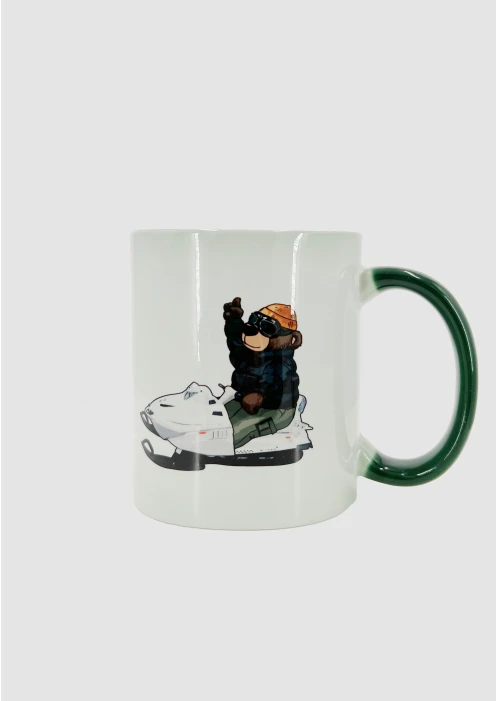 Купить кружка керамическая медведь на снегоходе 320мл в интернет-магазине ArmRus по выгодной цене. - изображение 3