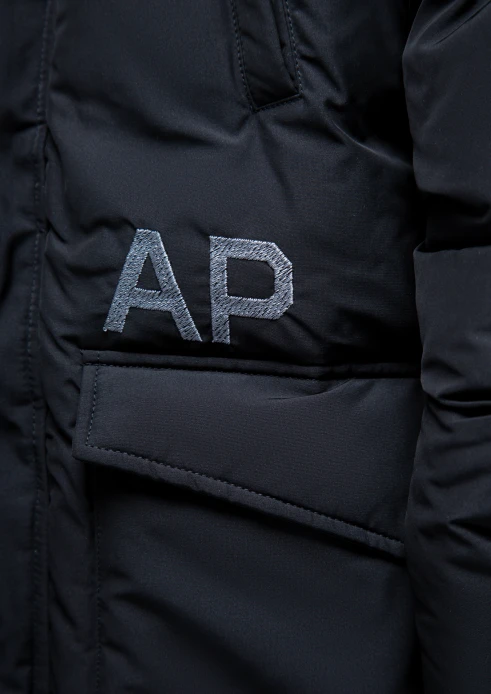 Купить куртка-парка утепленная детская «армия россии» черная в интернет-магазине ArmRus по выгодной цене. - изображение 12