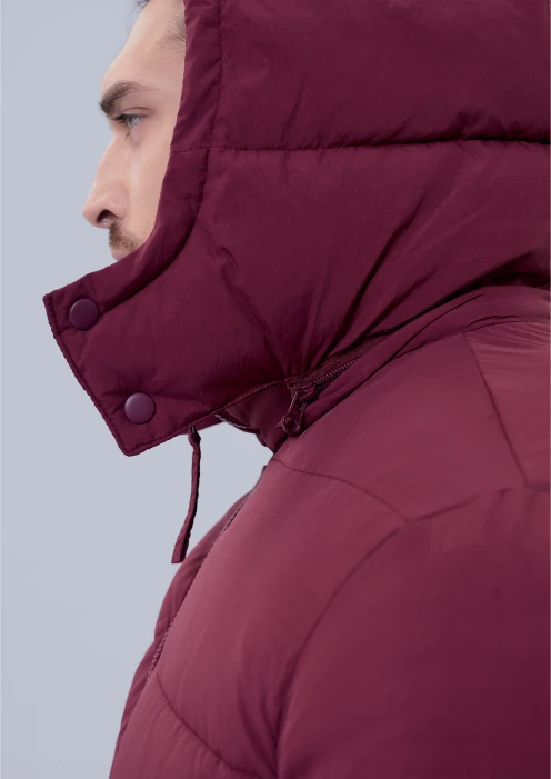 Купить куртка зимняя «родина в сердце» бордовая в интернет-магазине ArmRus по выгодной цене. - изображение 5