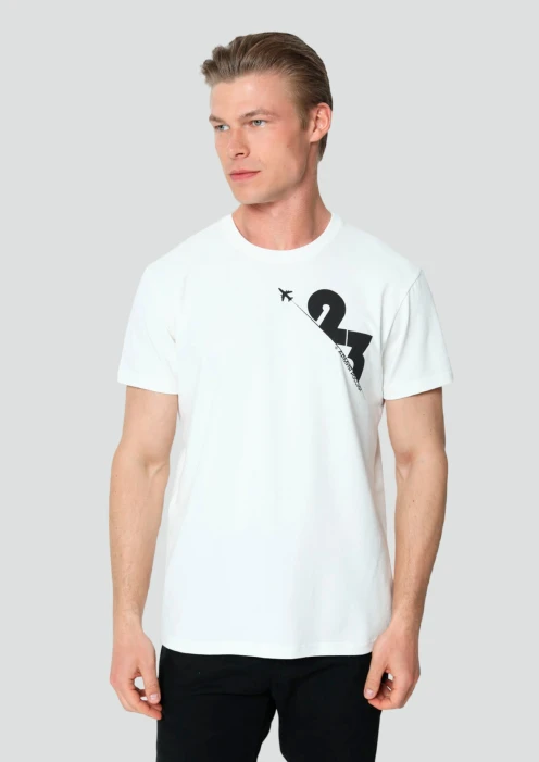 Купить футболка мужская «23» белая в интернет-магазине ArmRus по выгодной цене. - изображение 1