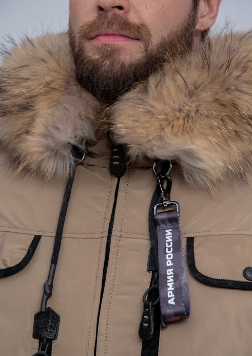 Купить куртка-пилот утепленная мужская  в интернет-магазине ArmRus по выгодной цене. - изображение 6