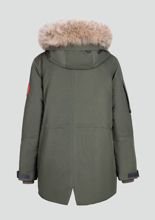 Купить куртка-парка утепленная детская «армия россии» хаки в интернет-магазине ArmRus по выгодной цене. - изображение 2
