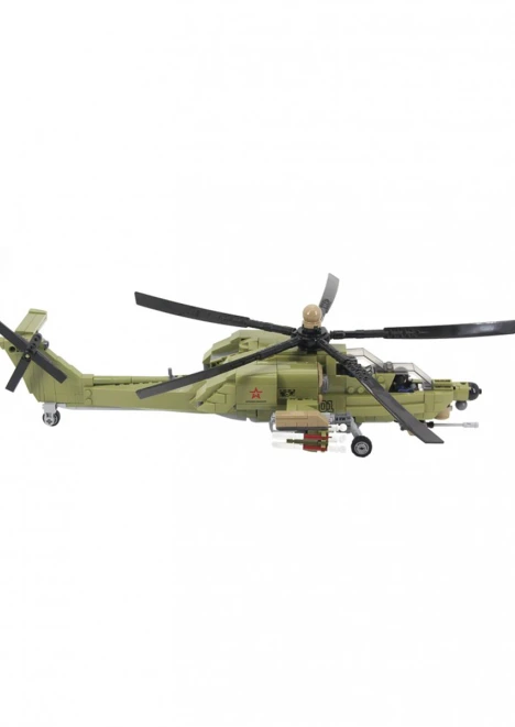 Купить конструктор боевой вертолет 908 деталей в интернет-магазине ArmRus по выгодной цене. - изображение 4