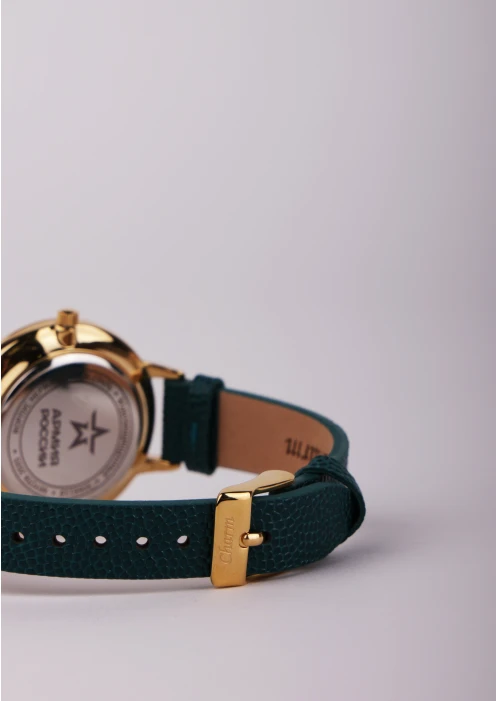 Купить часы женские charm кварцевые зеленые в интернет-магазине ArmRus по выгодной цене. - изображение 6