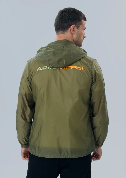 Купить ветровка «армиигры» хаки в интернет-магазине ArmRus по выгодной цене. - изображение 2