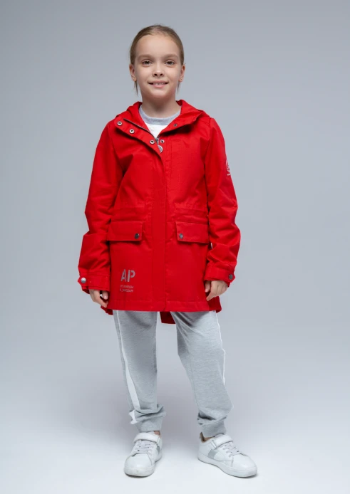 Купить куртка-парка детская «от победы к победам» красная в интернет-магазине ArmRus по выгодной цене. - изображение 17