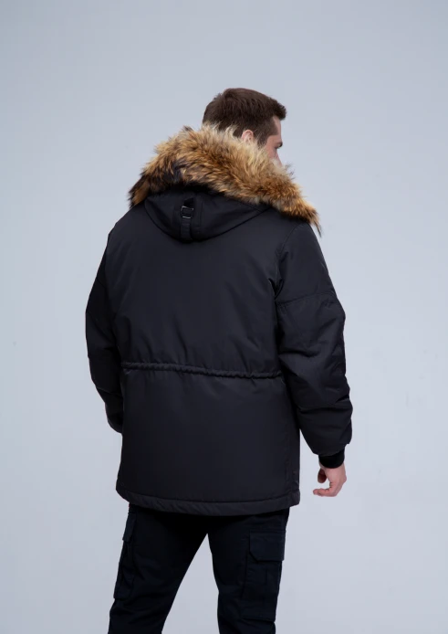 Купить куртка-парка «армия россии» трансформер черная в интернет-магазине ArmRus по выгодной цене. - изображение 5
