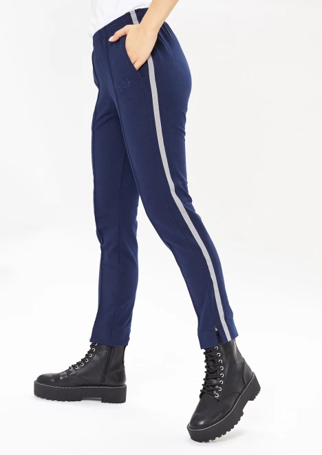 Купить брюки спортивные женские «армия россии» синие в Москве с доставкой по РФ - изображение 1