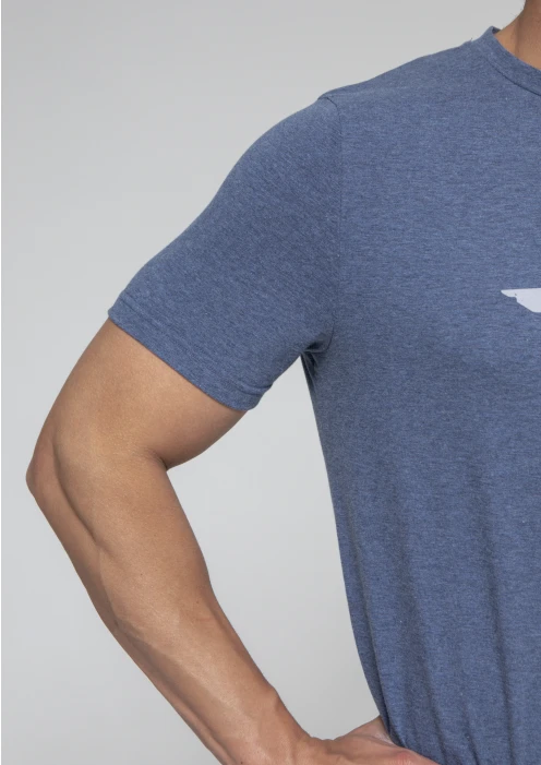 Купить футболка мужская «звезда» голубая в интернет-магазине ArmRus по выгодной цене. - изображение 9