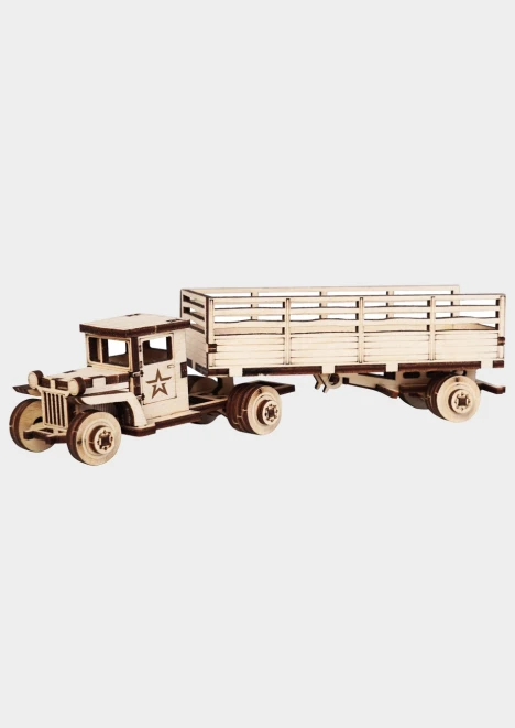 Купить конструктор из дерева «советский грузовик зис тягач» в интернет-магазине ArmRus по выгодной цене. - изображение 1
