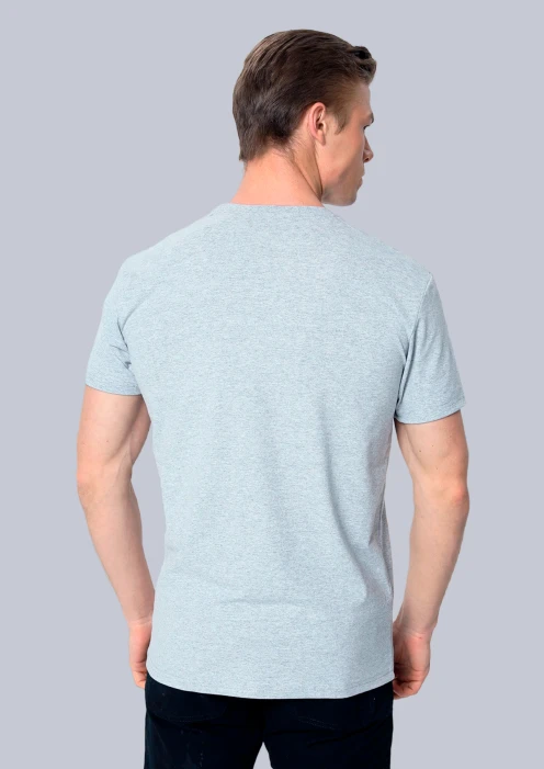 Купить футболка мужская «23» серый меланж в интернет-магазине ArmRus по выгодной цене. - изображение 2