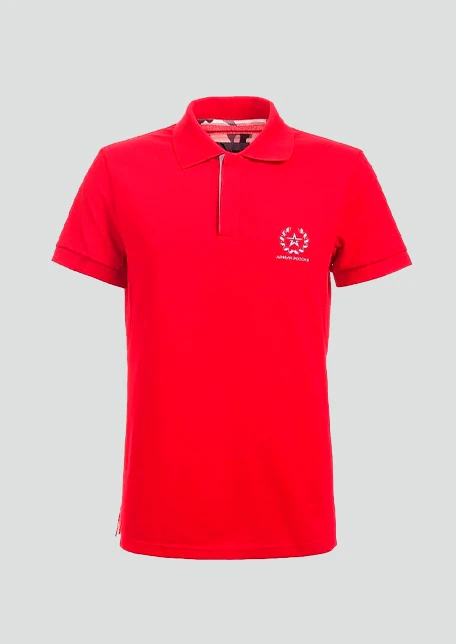 Купить футболка-поло пике мужская «армия россии» красная в интернет-магазине ArmRus по выгодной цене. - изображение 1
