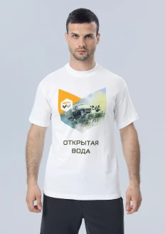 Футболка Army Games «Открытая вода» белая: купить в интернет-магазине «Армия России