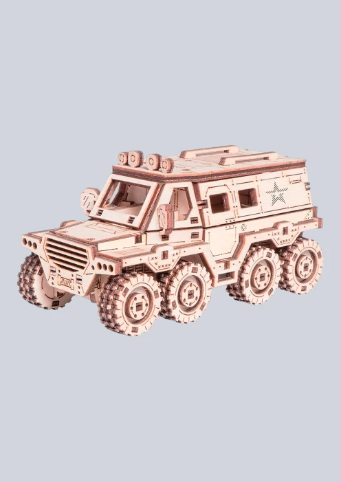 Купить игрушка-конструктор из дерева вездеход-амфибия «армия россии» 128 деталей в интернет-магазине ArmRus по выгодной цене. - изображение 1