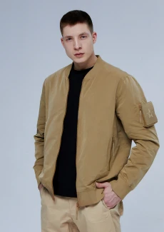 Куртка-бомбер мужской «Звезда» демисезонный песок: купить в интернет-магазине «Армия России
