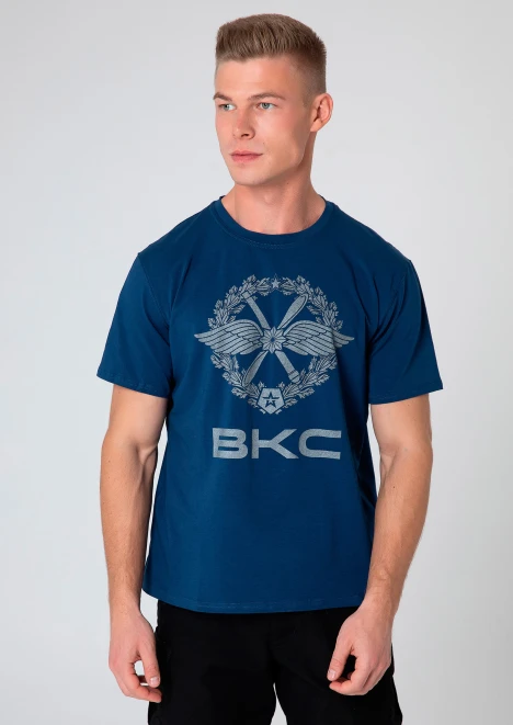 Купить футболка «вкс» синяя в интернет-магазине ArmRus по выгодной цене. - изображение 2