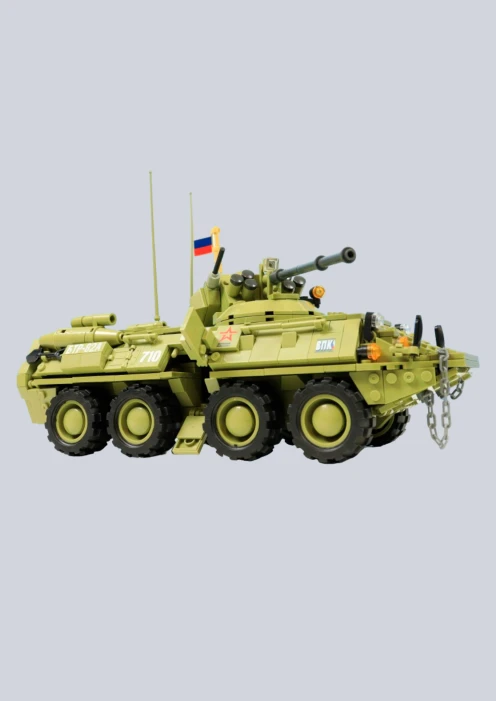 Купить игрушка-конструктор российский бронетранспортер «бтр-82а» 810 деталей в интернет-магазине ArmRus по выгодной цене. - изображение 3