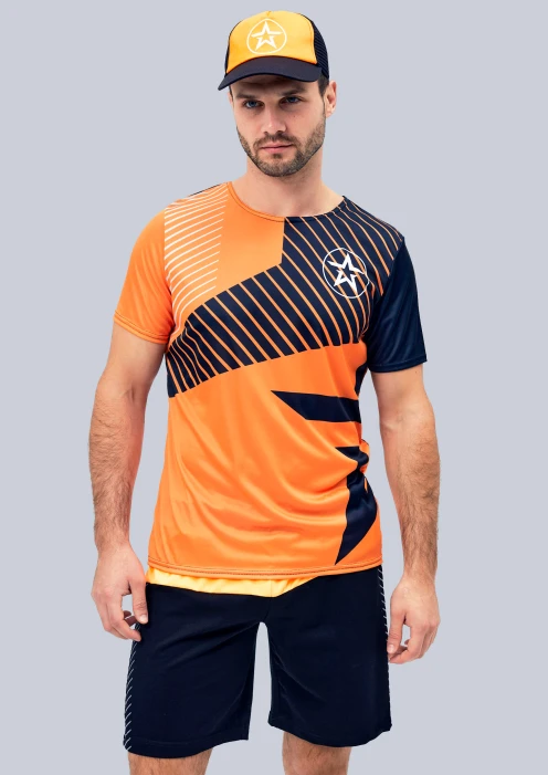 Купить футболка спортивная «армия россии» оранжевая  в интернет-магазине ArmRus по выгодной цене. - изображение 4