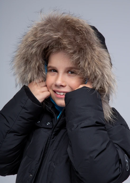 Купить куртка-парка утепленная детская «армия россии» черная в интернет-магазине ArmRus по выгодной цене. - изображение 7