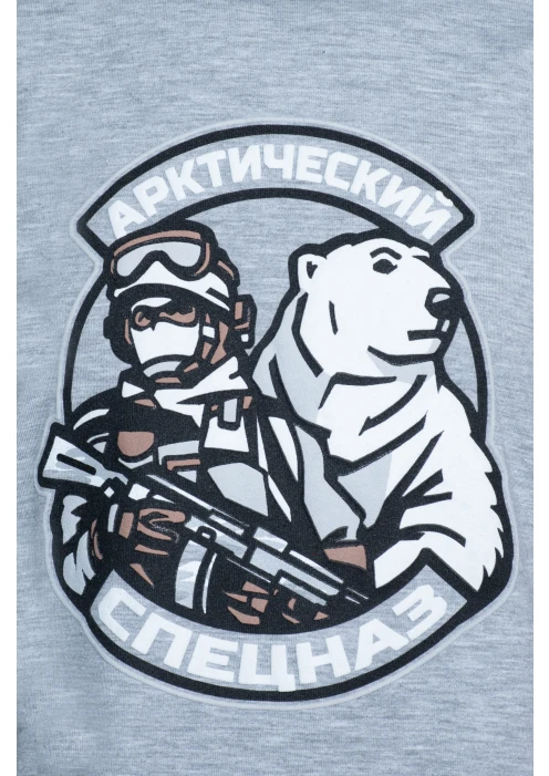 Купить свитшот для девочки «арктический спецназ» серый в интернет-магазине ArmRus по выгодной цене. - изображение 3