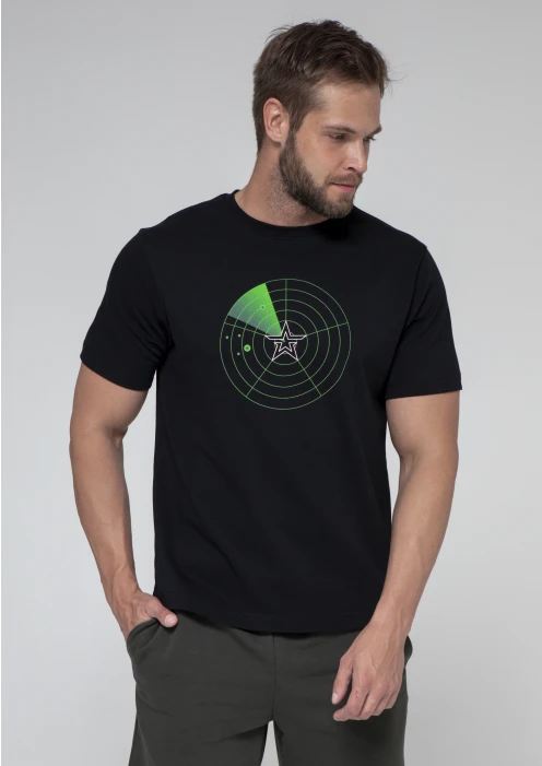 Купить футболка мужская «радар» черная в интернет-магазине ArmRus по выгодной цене. - изображение 5