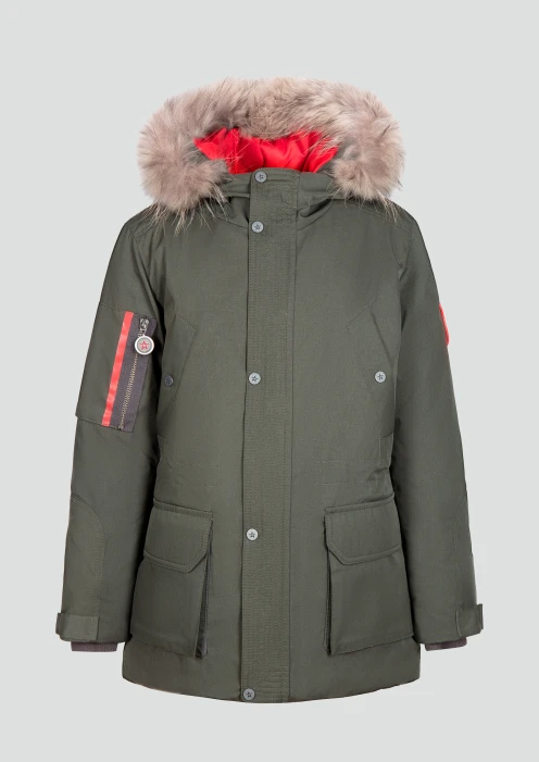 Купить куртка-парка утепленная детская «армия россии» хаки в интернет-магазине ArmRus по выгодной цене. - изображение 1