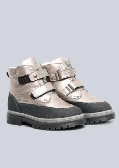 Зимние ботинки детские «Армия России» серебряные: купить в интернет-магазине «Армия России