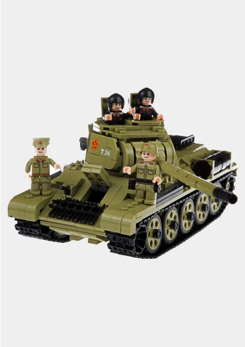Купить конструктор «танк т-34» 969 деталей в интернет-магазине ArmRus по выгодной цене. - изображение 1